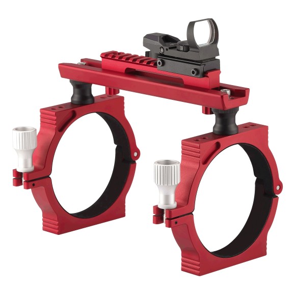 Attachment handle for installation on telescope rings