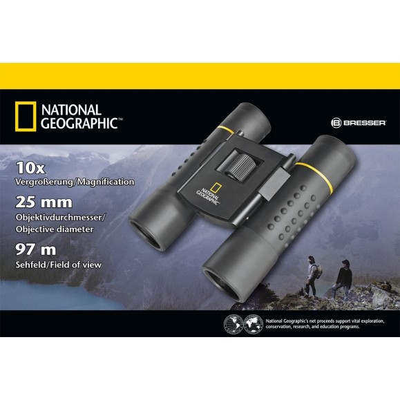 Compact binoculars National Geographic 10x25 9025000