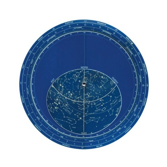 Luminescent planisphere