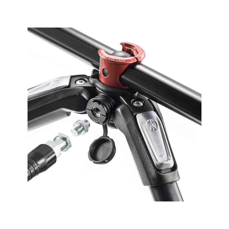 4-Section Aluminum Tripod Manfrotto...