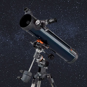 Celestron AstroMaster 76 EQ Reflector Telescope - 31035 - Telescopes at  Telescopes